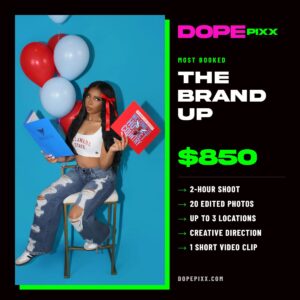 Dope Pixx The Brand Up package, $850