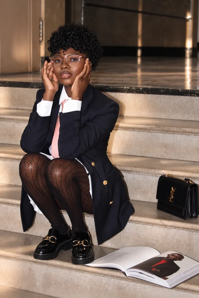 Editorial Steps_ Confident Fashion Portrait, Editorial and Fashion