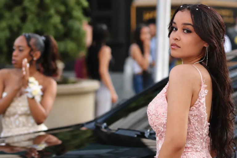 Prom night portrait, photographed by Dope Pixx