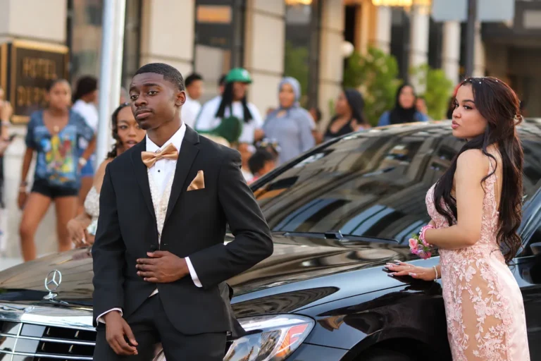 Prom night portrait, photographed by Dope Pixx