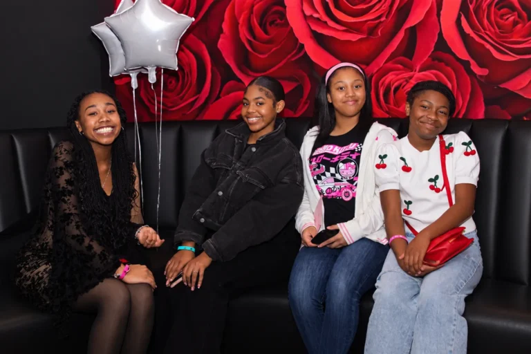 Rose Wall Celebration Portrait, Kids' Birthdays